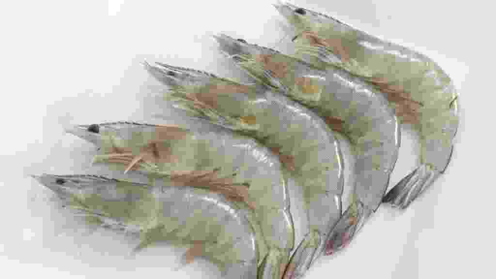 Fresh,Raw,Shrimps,Or,Prawns,In,White,Plate