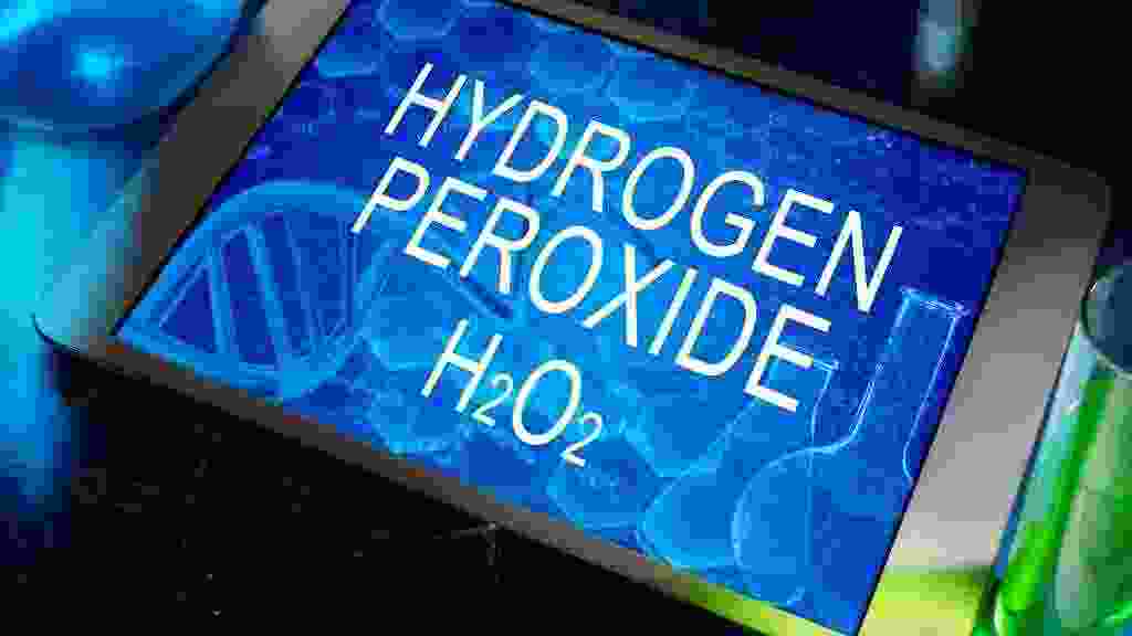 The,Chemical,Hydrogen,Peroxide,Of,Adrenaline,On,A,Tablet,With