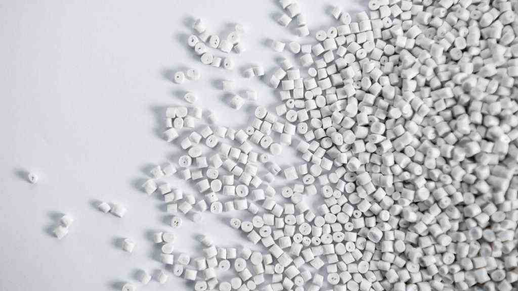 Polypropylene,Granule,Close-up,Background,Texture.,Plastic,Resin,(,Masterbatch).grey,Chemical