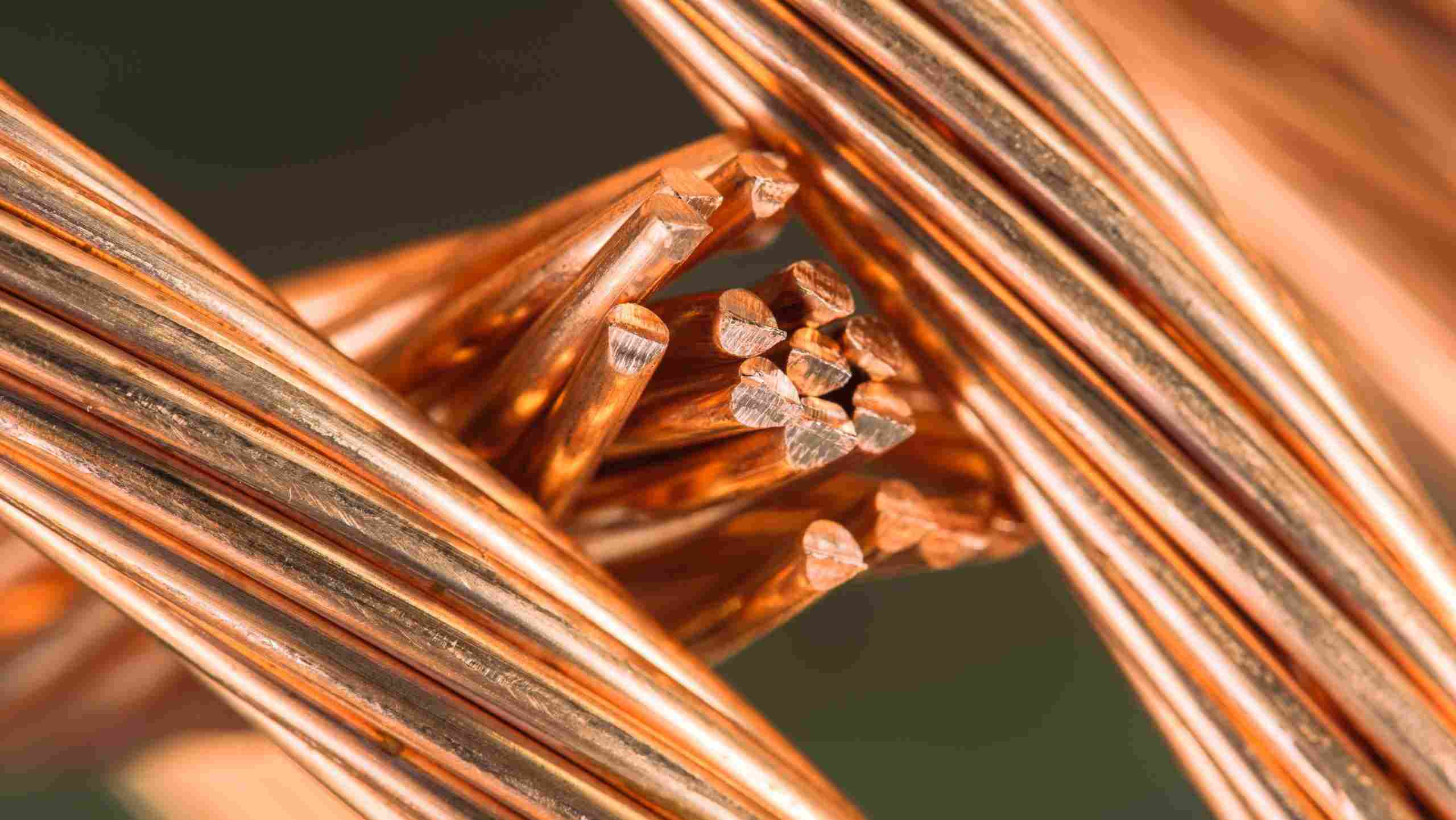 Copper,Wire,Cable,Close-up,,Raw,Material,Energy,Industry